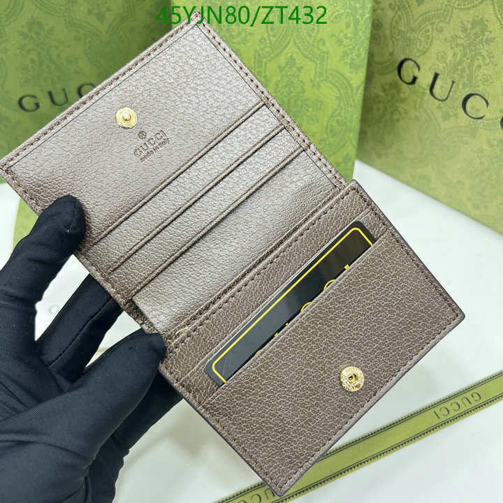 Gucci Bag-(4A)-Wallet-,Code: ZT433,$: 45USD