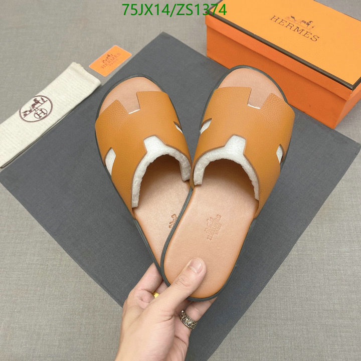 Men shoes-Hermes, Code: ZS1374,$: 75USD