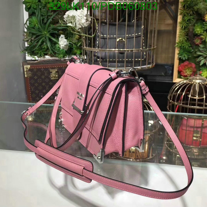 Prada Bag-(Mirror)-Diagonal-,Code: PDB060803,$: 329USD