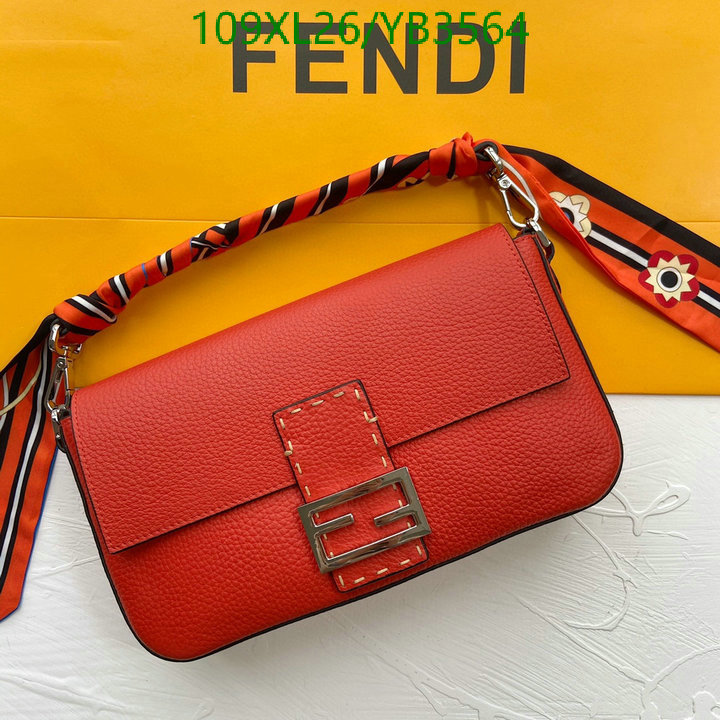 Fendi Bag-(4A)-Baguette-,Code: YB3564,$: 109USD