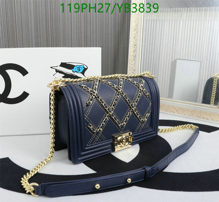 Chanel Bags ( 4A )-Le Boy,Code: YB3839,$: 119USD