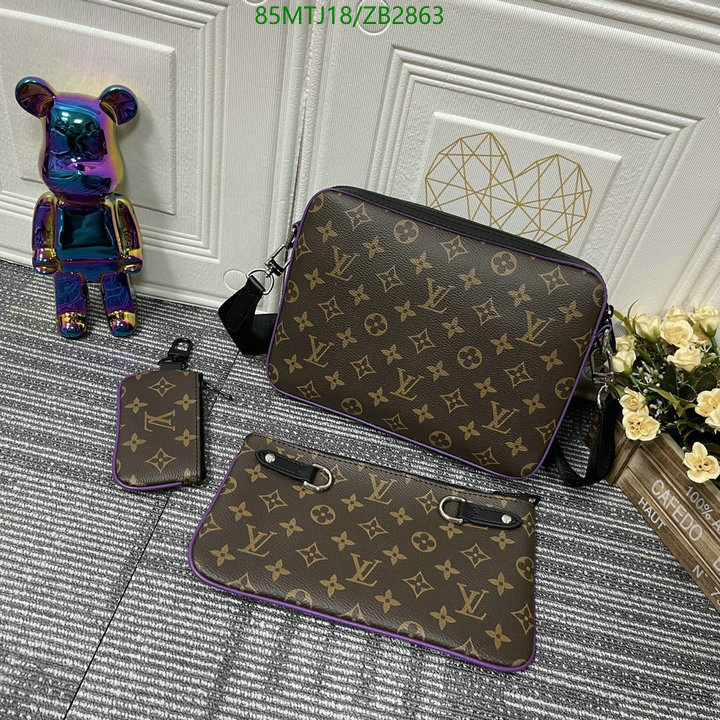 LV Bags-(4A)-Pochette MTis Bag-Twist-,Code: ZB2863,$: 85USD