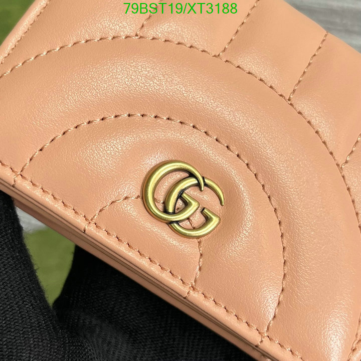 Gucci Bag-(Mirror)-Wallet-,Code: XT3188,$: 79USD