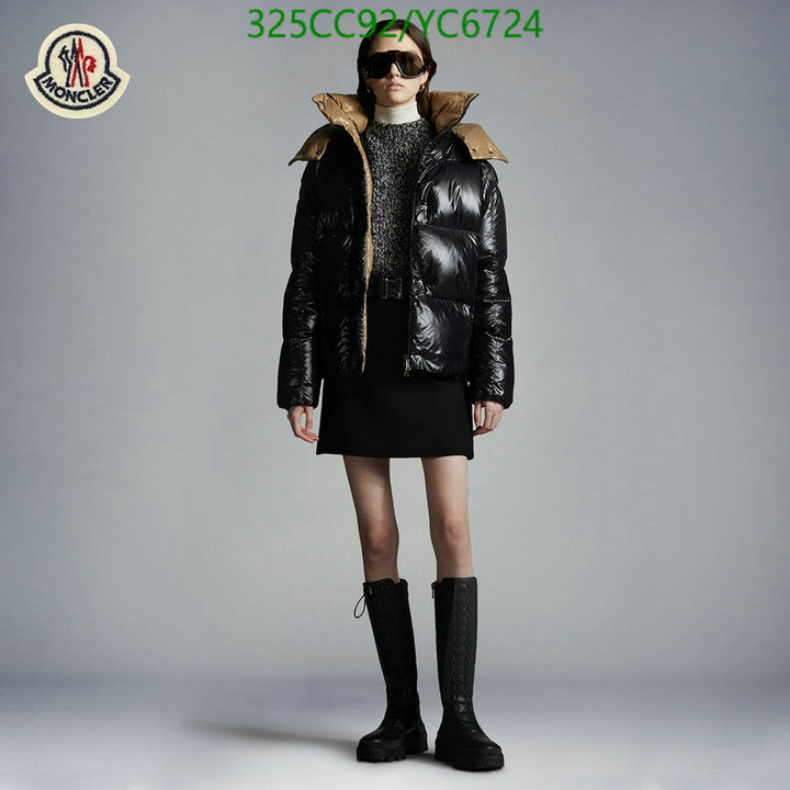 Down jacket Women-Moncler, Code: YC6724,$: 325USD