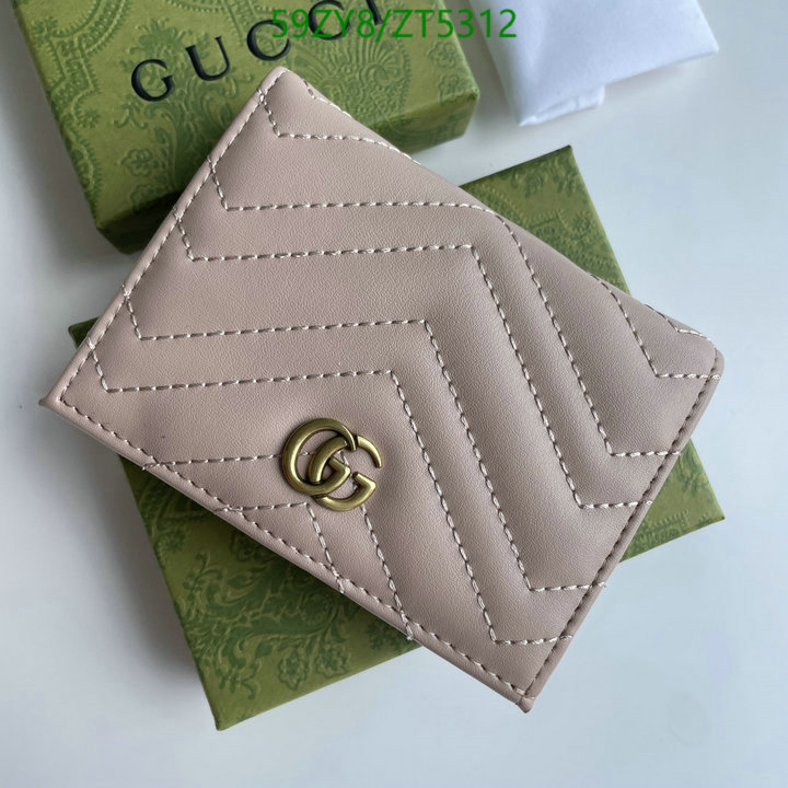 Gucci Bag-(4A)-Wallet-,Code: ZT5312,$: 59USD