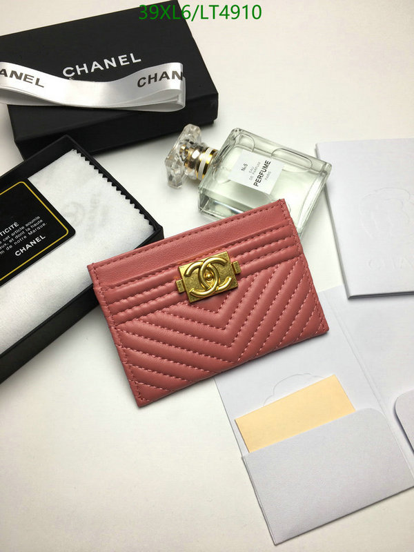 Chanel Bags ( 4A )-Wallet-,Code: LT4910,$: 39USD