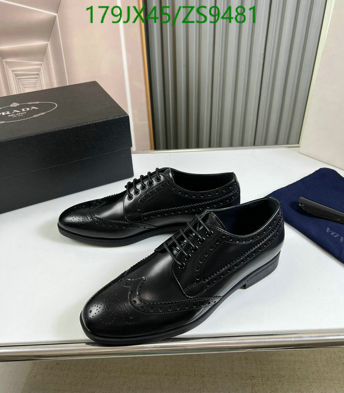 Men shoes-Prada, Code: ZS9481,$: 175USD