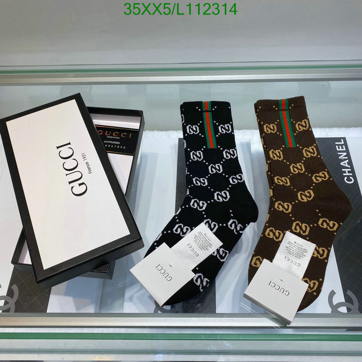 Sock-Gucci, Code: L112314,$:35USD