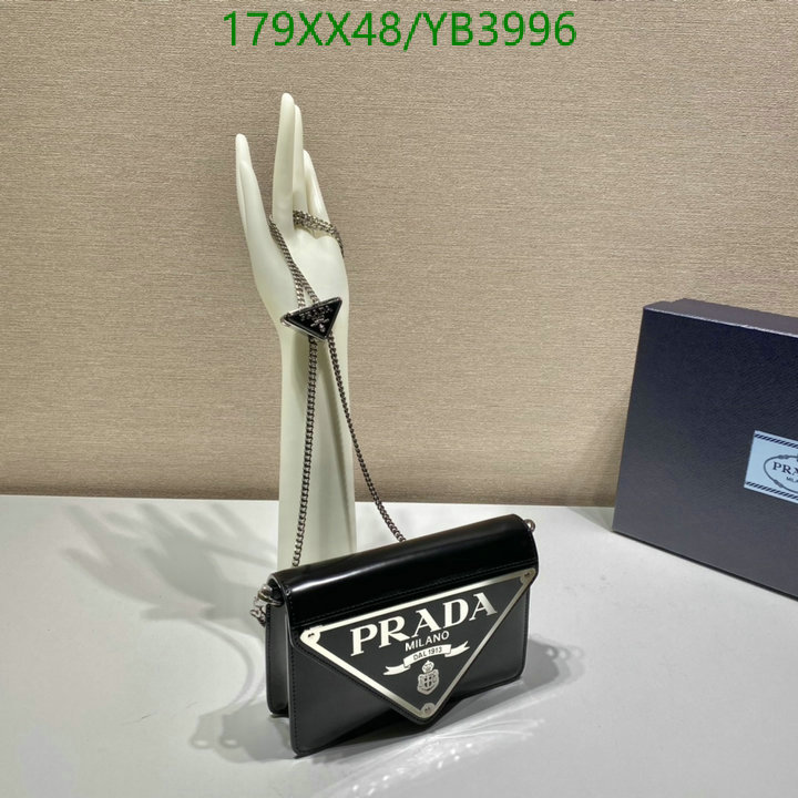 Prada Bag-(Mirror)-Diagonal-,Code: YB3996,$: 179USD