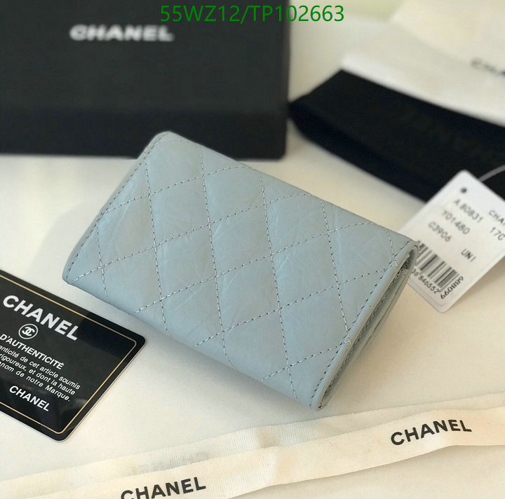 Chanel Bags ( 4A )-Wallet-,Code: TP102663,$: 55USD