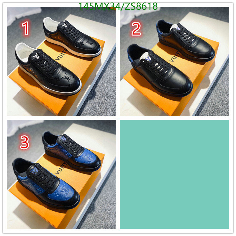 Men shoes-LV, Code: ZS8618,$: 145USD