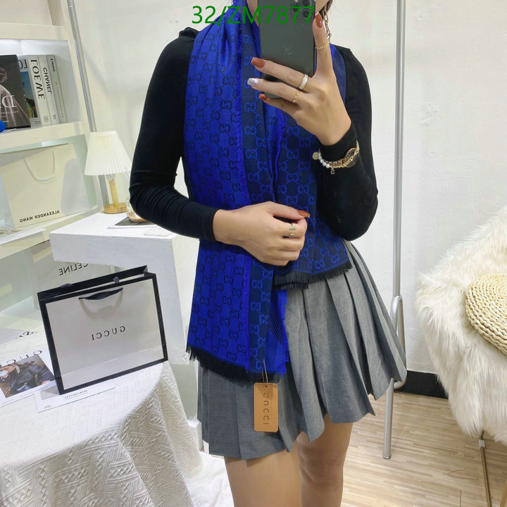 Scarf-Gucci, Code: ZM7877,$: 32USD