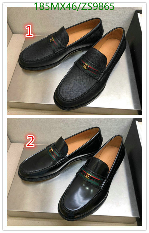 Men shoes-Gucci, Code: ZS9865,$: 185USD