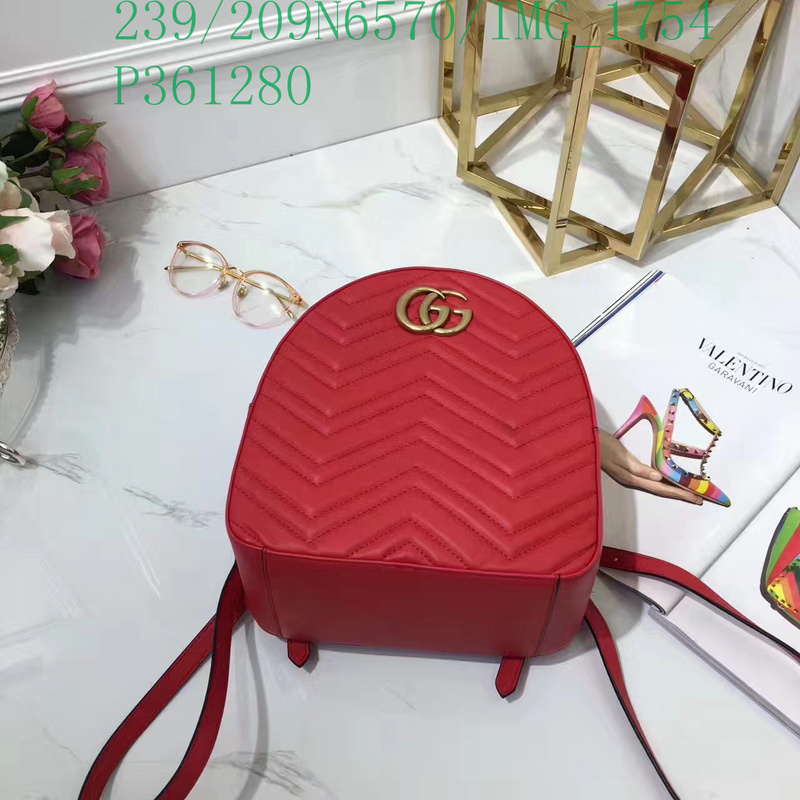 Gucci Bag-(Mirror)-Backpack-,Code: GGB112753,$: 239USD