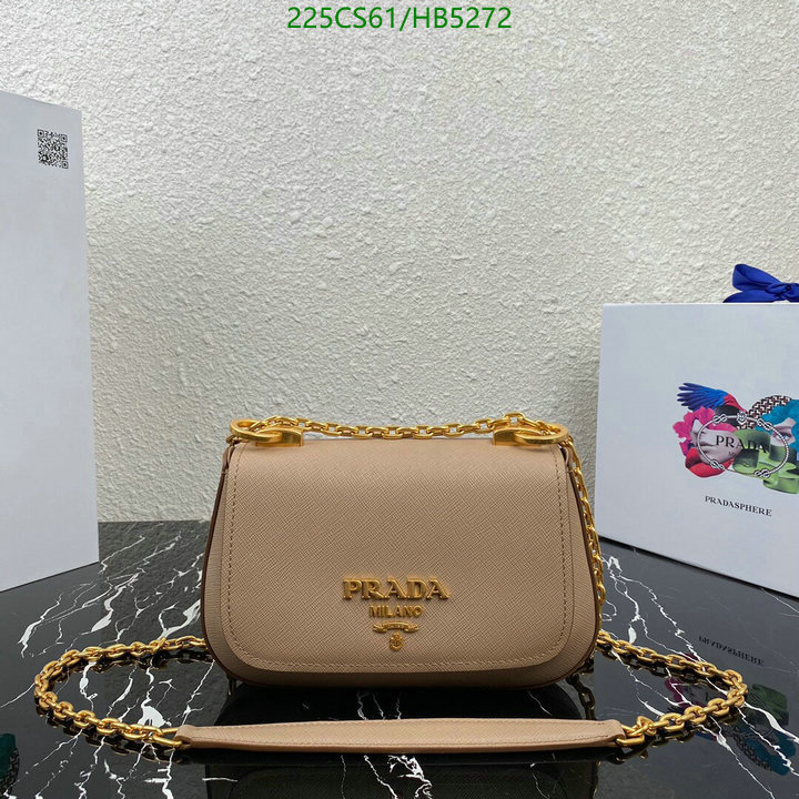 Prada Bag-(Mirror)-Diagonal-,Code: HB5272,$: 225USD