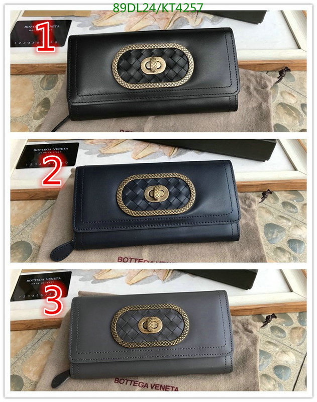 BV Bag-(Mirror)-Wallet-,Code: KT4257,$: 89USD