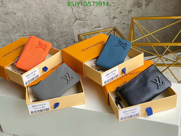 LV Bags-(Mirror)-Wallet-,Code: LT9914,$: 85USD