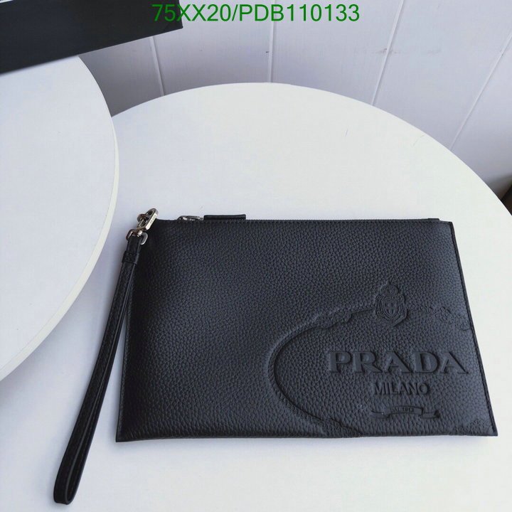 Prada Bag-(Mirror)-Clutch-,Code: PDB110133,$:75USD