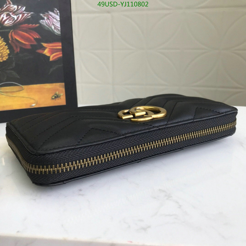 Gucci Bag-(4A)-Wallet-,Code: YJ110802,$:49USD