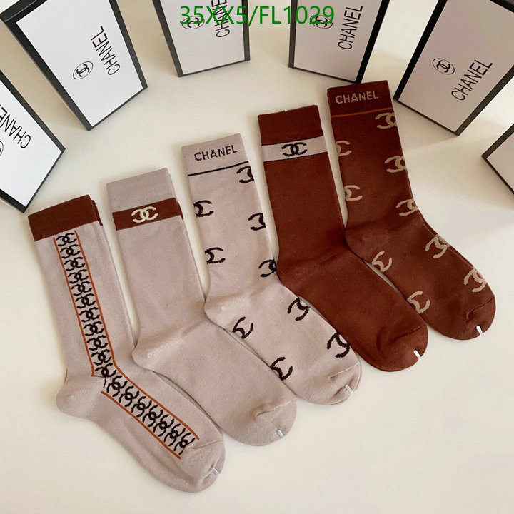 Sock-Chanel,Code: FL1028,$: 35USD