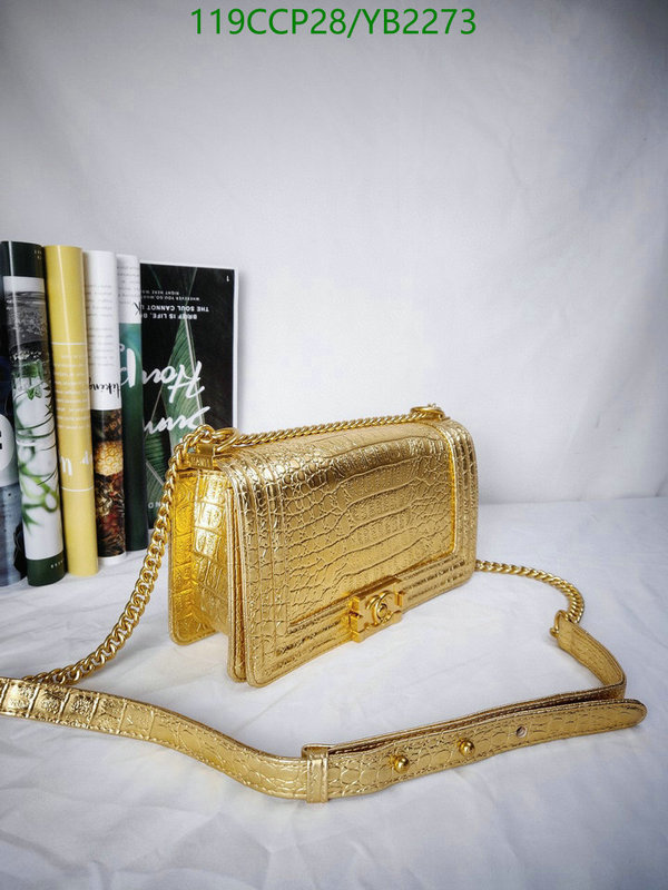 Chanel Bags ( 4A )-Le Boy,Code: YB2273,$: 119USD