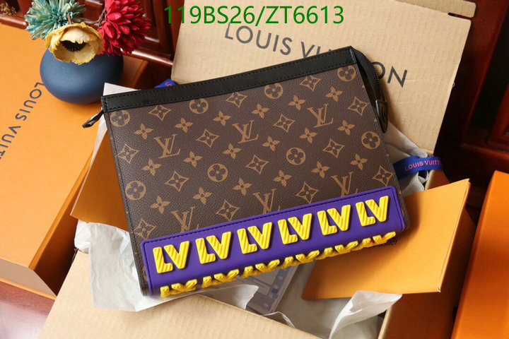 LV Bags-(Mirror)-Wallet-,Code: ZT6613,$: 119USD