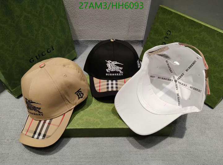 Cap -(Hat)-Burberry, Code: HH6093,$: 27USD