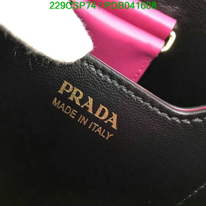 Prada Bag-(Mirror)-Diagonal-,Code: PDB041608,$: 229USD