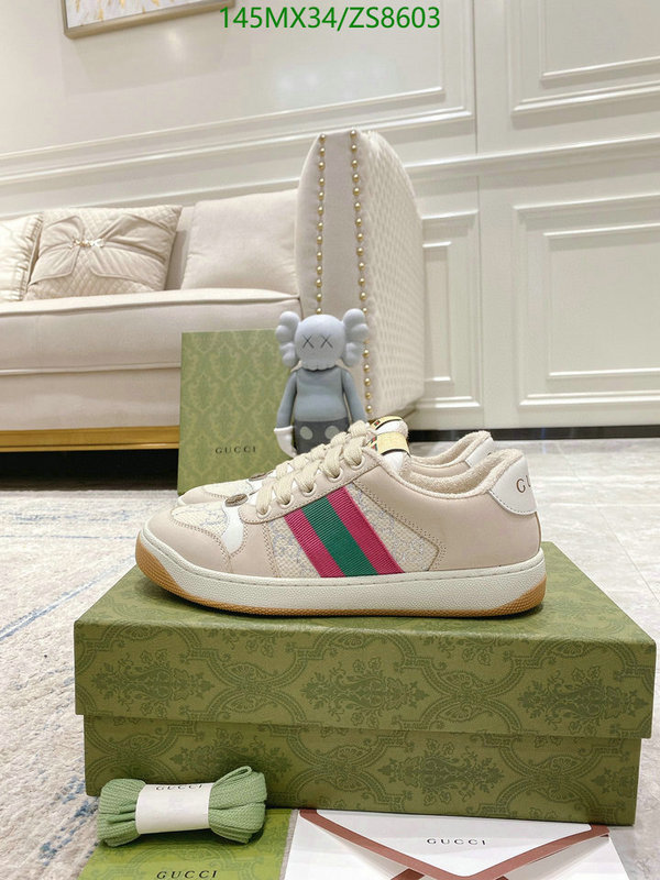 Men shoes-Gucci, Code: ZS8603,$: 145USD