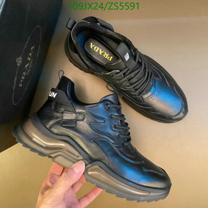 Men shoes-Prada, Code: ZS5591,$: 109USD