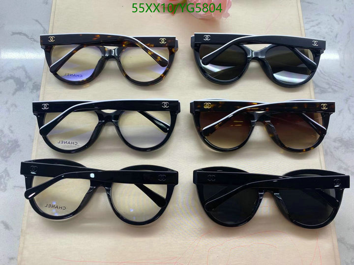 Glasses-Chanel,Code: YG5804,$: 55USD