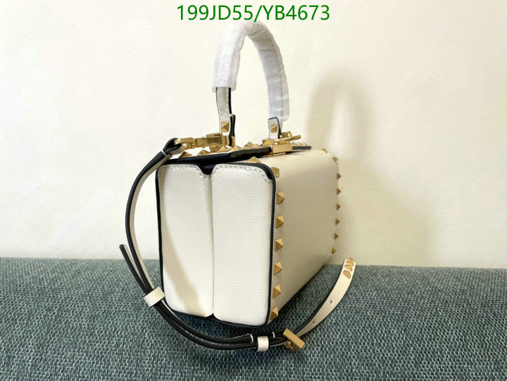 Valentino Bag-(Mirror)-Handbag-,Code: YB4673,$: 199USD