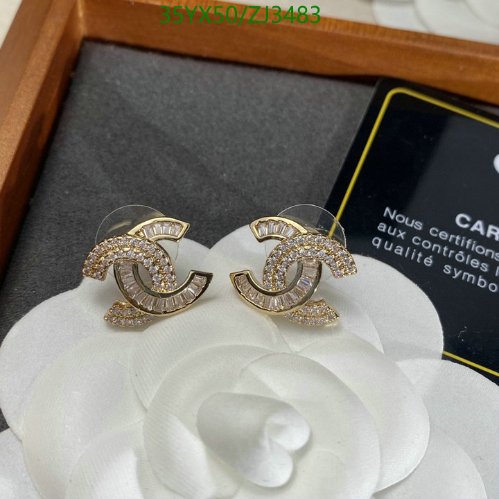 Jewelry-Chanel,Code: ZJ3483,$: 35USD