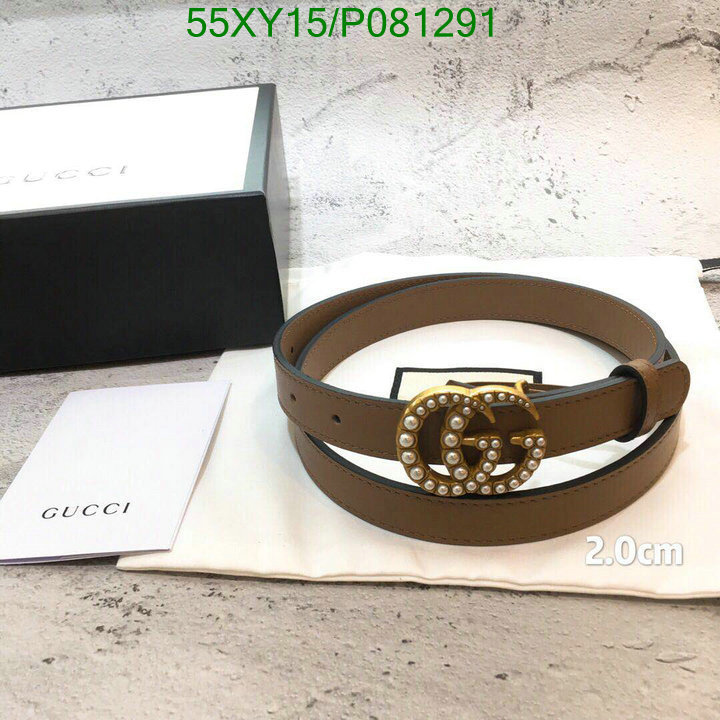 Belts-Gucci, Code: P081291,$:55USD