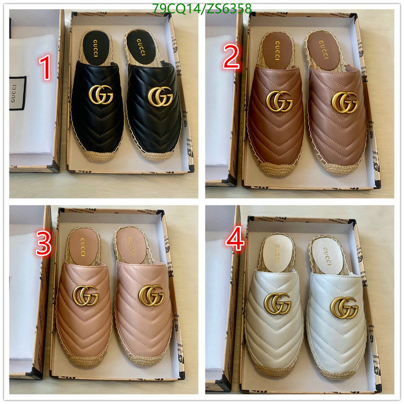 Women Shoes-Gucci, Code: ZS6358,$: 79USD