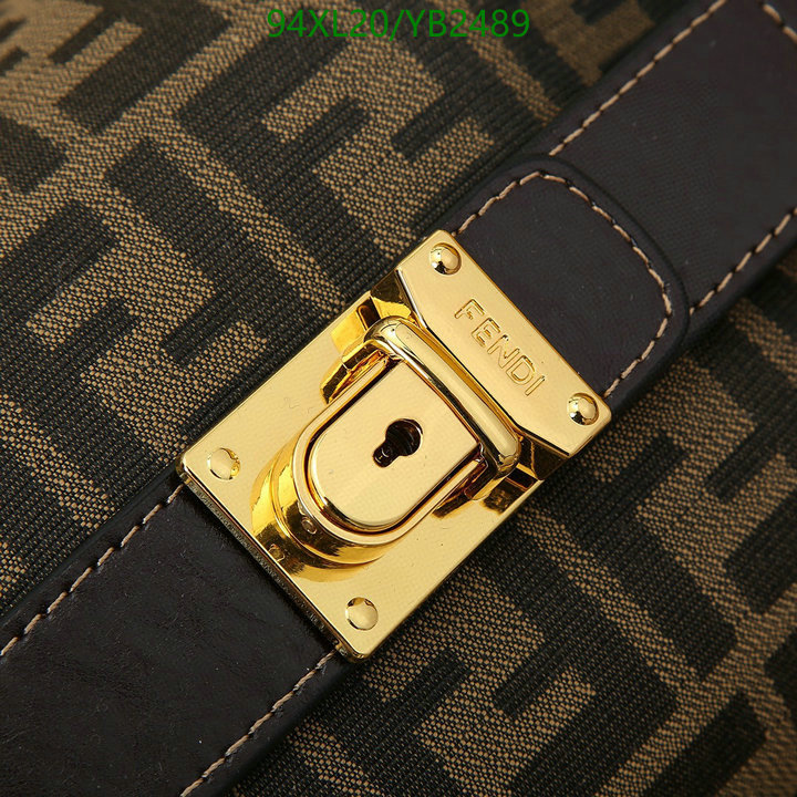 Fendi Bag-(4A)-Diagonal-,Code: YB2489,$: 94USD