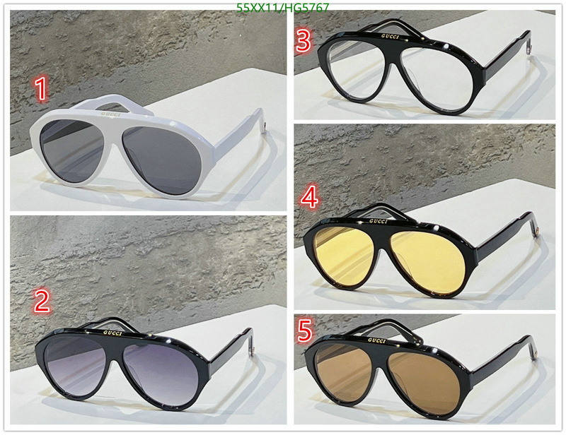 Glasses-Gucci, Code: HG5767,$: 55USD