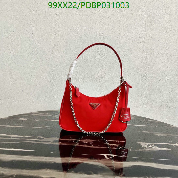 Prada Bag-(Mirror)-Diagonal-,Code: PDBP031003,$: 99USD