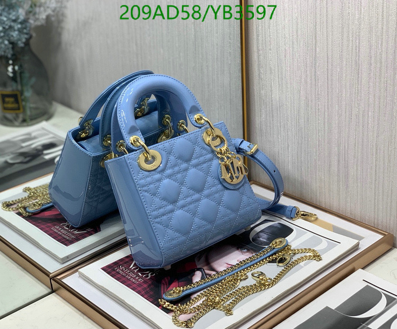 Dior Bags -(Mirror)-Lady-,Code: YB3597,$: 209USD