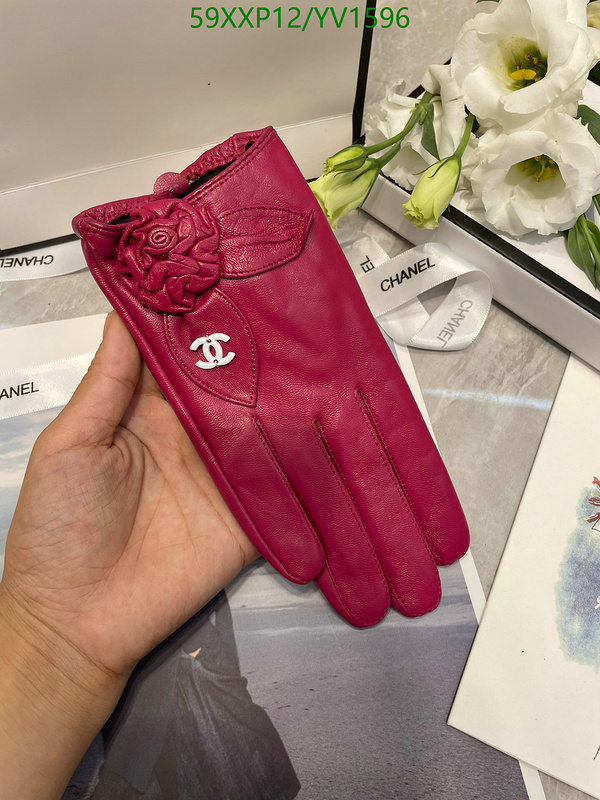 Gloves-Chanel, Code: YV1596,$: 59USD