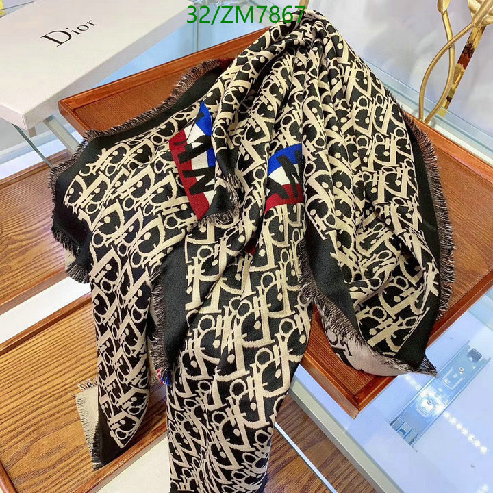 Scarf-Dior, Code: ZM7867,$: 32USD