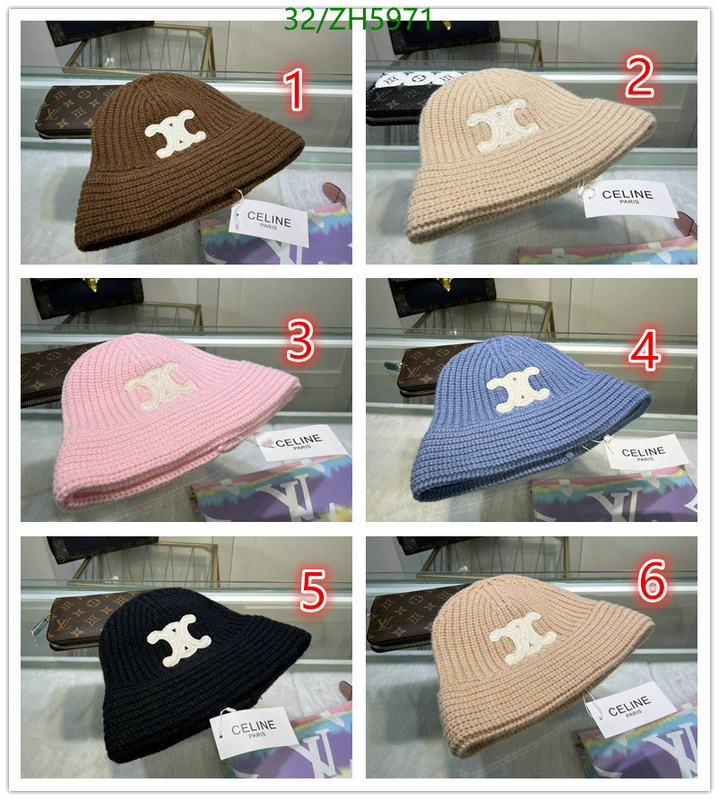 Cap -(Hat)-CELINE, Code: ZH5971,$: 32USD