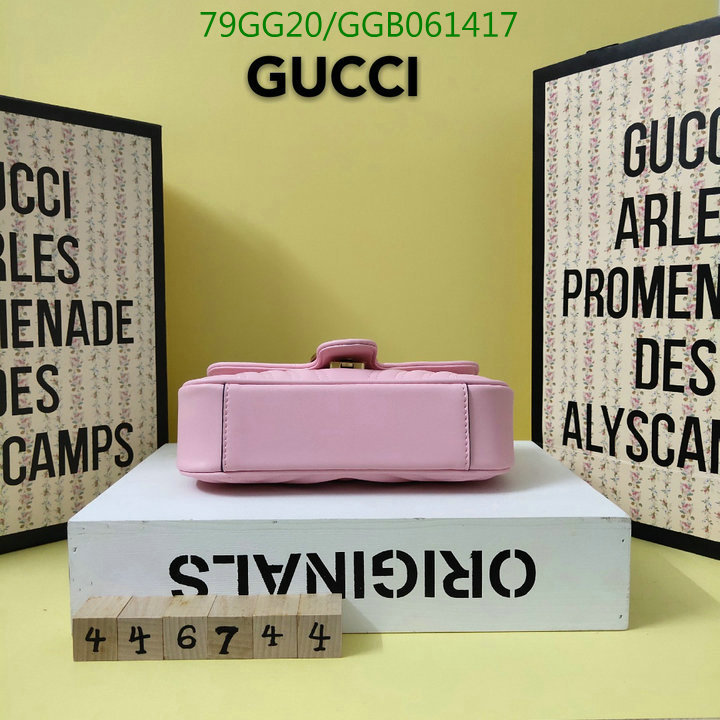 Gucci Bag-(4A)-Marmont,Code: GGB061417,$:79USD