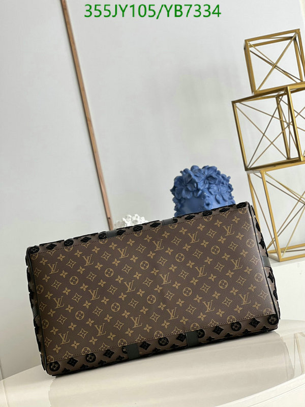 LV Bags-(Mirror)-Keepall BandouliRe 45-50-,Code: YB7334,$: 355USD