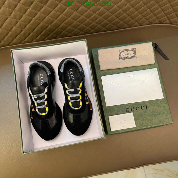 Men shoes-Gucci, Code: ZS6009,$: 129USD