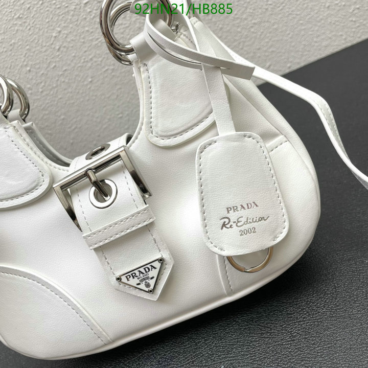 Prada Bag-(4A)-Handbag-,Code: HB885,$: 92USD