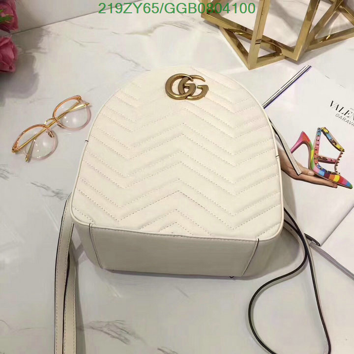 Gucci Bag-(Mirror)-Backpack-,Code: GGB0804100,$:219USD