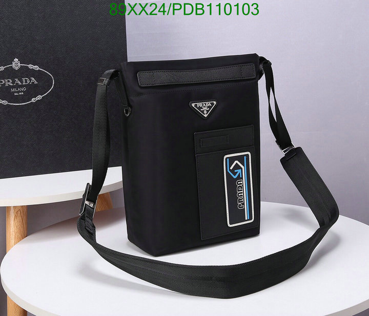 Prada Bag-(Mirror)-Diagonal-,Code: PDB110103,$:89USD