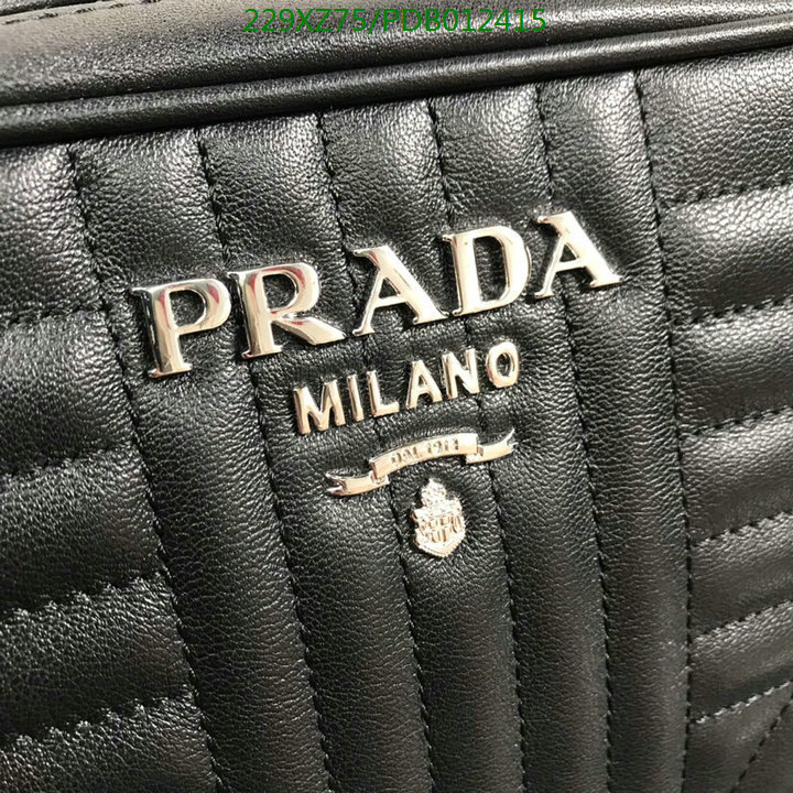 Prada Bag-(Mirror)-Diagonal-,Code: PDB012415,$:229USD