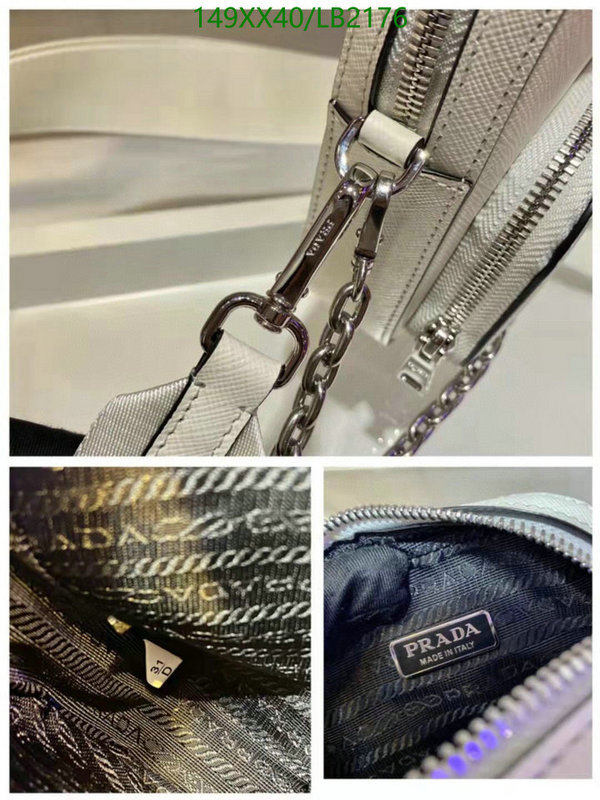 Prada Bag-(Mirror)-Diagonal-,Code: LB2176,$: 149USD